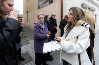 Rzeszów, 26.11.2022 r., Zdjęcie z konferencji dotyczącej uruchamiania programu, który umożliwia finansowanie procedury in vitro w Rzeszowie. | Fot. Grzegorz Bukała/ UM Rzeszowa